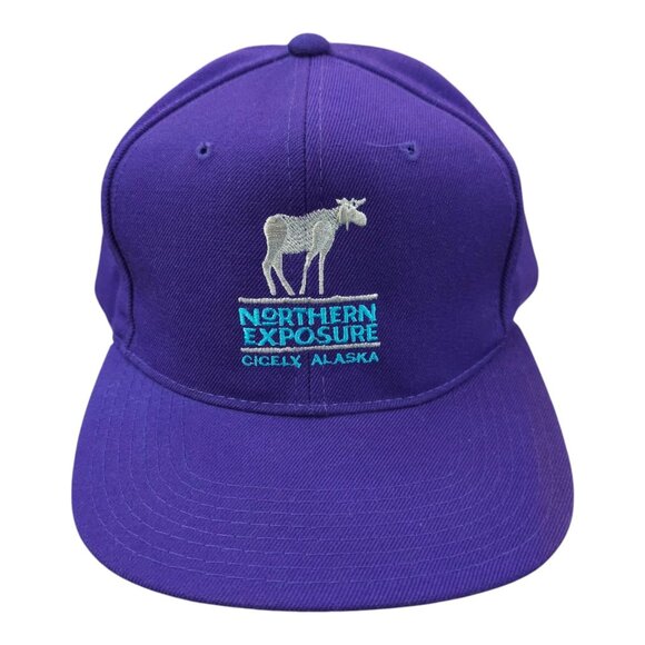 Northern Exposure TV Show Snapback Hat Vintage 1990 Yupoong Cap Trucker Baseball - Picture 9 of 14